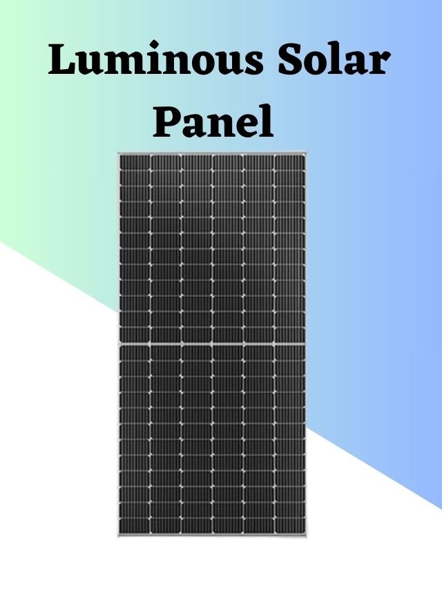 Luminous Solar Panel